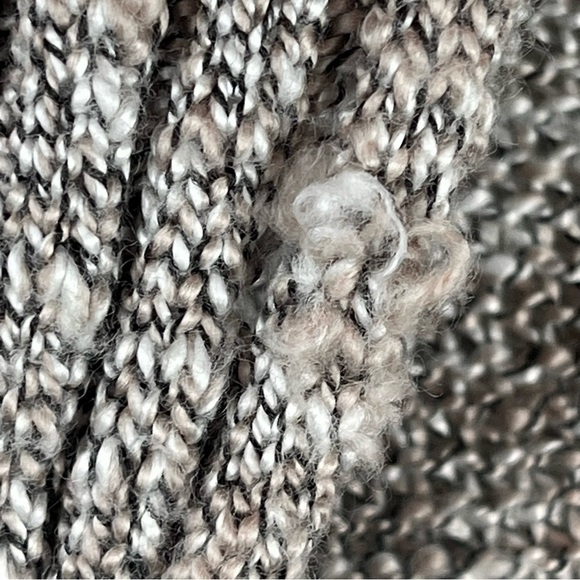 PETER NYGARD Cardigan 2X Tan Rolled Cap Sleeve Sweater Shawl Collar - Picture 13 of 16